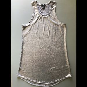 Silver Tunic Tank